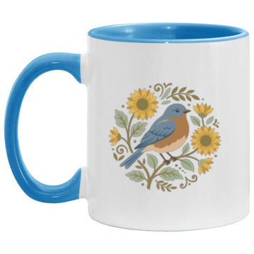 White/Light Blue / One Size